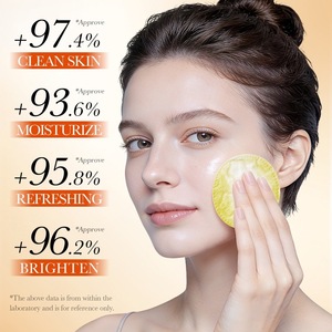 Discos Exfoliantes <span class=keywords><strong>de</strong></span> Cúrcuma y Ácido Kójico, 40 Unidades, 60 ml, Aclarantes, Antimanchas, Exfoliante Facial, Reduce Poros, Tonifica, Cuidado Diario <span class=keywords><strong>de</strong></span> la Piel para Mujeres - Product Image 2