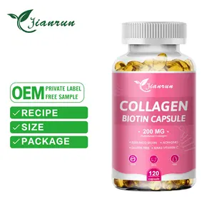 Multi Collagen Complex Biotin Vitamin C Promotes Hair Skin Nail Collagen 120 Capsules