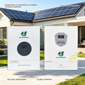 Inversor Solar Híbrido de Onda Sinusoidal Pura con Doble MPPT, <span class=keywords><strong>3KW</strong></span> 6KW, 95% de Eficiencia, 24V, Último Modelo de China - Product Image 1