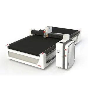 CNC 7d Car Floor Mat Oscillating Knife Vibrating Blade Leather Cutting Machine for PVC Grass