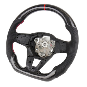 Volant en fibre de carbone pour la nouvelle Volkswagen <span class=keywords><strong>Golf</strong></span> GTI et <span class=keywords><strong>Golf</strong></span> <span class=keywords><strong>8</strong></span>, fabriqué en Chine - Product Image 3