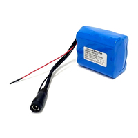 18650 3S2P 11.1V 12V 5200MAh Baterai Li-ion Isi Ulang Paket Baterai Lithium untuk Robot DIY Lampu LED Strip Kamera CCTV