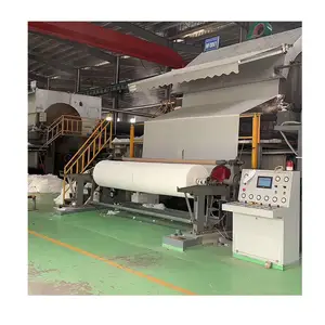 1880mm Tissue Toilet Papermaking machine produces 6 tons paper per day