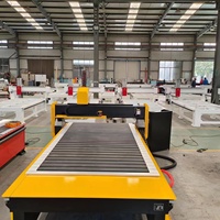 Couleur bleue CNC routeur 1325 sculpture éléphant DSP Cnc 4 axes bois CNC routeur 4d Machine 4kw bois fendage Machine routeur