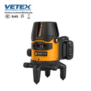 Nivel Láser de Luz Verde Super 5 Líneas, Autonivelante, 360° Horizontal y Vertical, Herramienta de Nivelación Portátil Profesional Industrial - Product Image 1