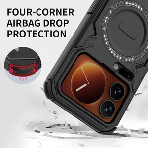 Bán Buôn Giá Rẻ Làm Mát Chống Sốc TPU + PC 2 Trong 1 Lai Trường Hợp Điện Thoại Đối Với Xiaomi 17 Pro Armor Bảo Vệ Cover Quay Lại - Product Image 4