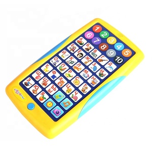 Jouets <span class=keywords><strong>éducatif</strong></span>s interactifs pour tout-petits de 2 à 4 <span class=keywords><strong>ans</strong></span>, jeux pour <span class=keywords><strong>ordinateur</strong></span> portable pour enfants, tablette électronique d'apprentissage en plastique ABS - Product Image 6