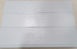 Автоматическая верхняя секционная дверь гаража с матовыми стеклянными окнами - Product Image 6