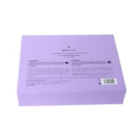 Boîte de papier cosmétique à tiroir violet Offre Spéciale Emballage de bouteille d'huile de beauté Boîte de soins de la peau
