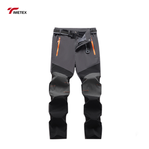 Pantalon de <span class=keywords><strong>randonnée</strong></span> convertible léger unisexe Softshell Stretch Polyester Pantalon de construction Grande taille Vêtements de trekking - Product Image 2