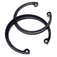 High Quality DIN 472 Internal Retaining Black Spring Steel 65Mn Snap Rings Retaining Ring Circlips for Hole