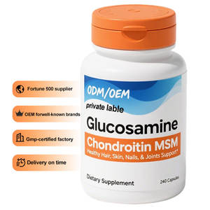 OEM/ODM Glucosamine <span class=keywords><strong>Chondroitin</strong></span> MSM kapsüller erkekler kadınlar için sağlıklı eklem fonksiyonu ve konfor olmayan gdo destekler - Product Image 1