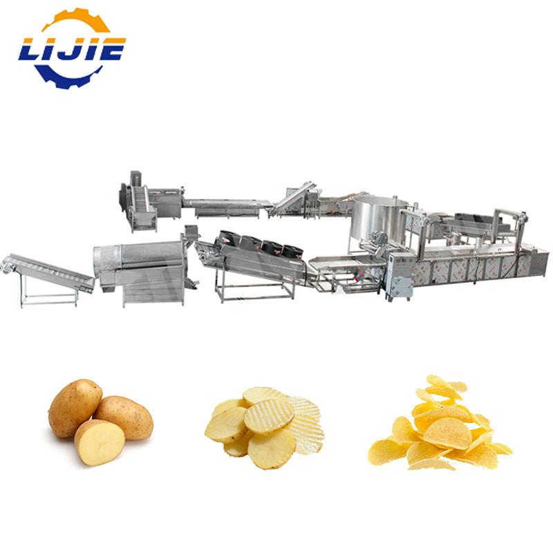 Automatic Fresh Potato Chips Production Line