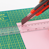Tapete de Corte de PVC Autoregenerable Foska de Alta Calidad, Tamaños A3, A4, A1 y A2, para Uso en Mesa y Scrapbooking