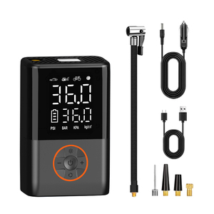 Nhà Máy Giá xách tay không dây máy bơm không khí mini điện cầm tay máy nén khí kỹ thuật số lốp Inflator lốp xe áp lực 150PSI - Product Image 3