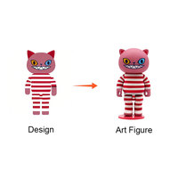Proveedor de Figuras de Vinilo PVC Moldeadas por Inyección, Diseño 2D de Alta Fidelidad a Producto 3D Real, Fabricación Personalizada OEM