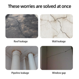 Colle de réparation anti-fuite HOSEN 720 ml, super étanche, avec couleurs noir, blanc et transparent - Product Image 5