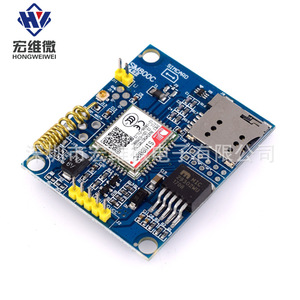 Module Sim800C avec support d'antenne, transmission de données GSM GPRS SMS pour modules RF sans fil - Product Image 2