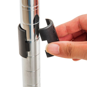 Chất Lượng Tốt <span class=keywords><strong>Chrome</strong></span> Nsf Phê Duyệt Có Thể Điều Chỉnh Dây Lưu Trữ Đơn Vị 5 Tiers Nhiệm Vụ Trung Bình Kim Loại Kệ Giá - Product Image 5