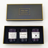 Coffret cadeau personnalisé de luxe, marque privée, Saint-Valentin, Diwali, mariage, bougie en cire de soja, emballage, boîte, sacs, logo, fait main