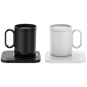 Chauffe-tasse intelligent 3-en-1 avec chargeur sans fil 10W - Sous-verre chauffant automatique avec contrôle de température à 3 niveaux - Product Image 6
