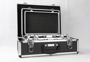 3 em 1 Conjunto Caixa De Ferramentas De Alumínio Grande Médio Pequeno de Alumínio Ferramenta Caso Kit Caixa Vazia de Alumínio de Transporte - Product Image 3