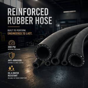 <span class=keywords><strong>Tuyau</strong></span> industriel flexible renforcé résistant aux hautes températures et à l'usure, pression de service de 300 PSI, <span class=keywords><strong>diamètre</strong></span> intérieur de 6 mm, pour le transfert de fluides - Product Image 4