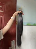 Cheveux en Vrac Synthétiques Longueur Standard Lisses Soieux pour Tresses au Crochet Extensions de Cheveux Tressage Soieux pour Tresses sans Nœuds