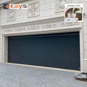 <span class=keywords><strong>Puerta</strong></span> de <span class=keywords><strong>Garaje</strong></span> Automática Plegable de Acero con <span class=keywords><strong>Puerta</strong></span> Peatonal para Uso Residencial y en Villas - Product Image 4
