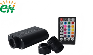 <span class=keywords><strong>Kit</strong></span> d'éclairage de toit à <span class=keywords><strong>fibre</strong></span> <span class=keywords><strong>optique</strong></span> LED à tête unique 0,75 mm, construction en alliage d'aluminium, indice de protection IP33, lumière du jour 6000K, dimmable, effet météore <span class=keywords><strong>scintillant</strong></span> - Product Image 3