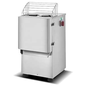 Machine à trancher les pommes de terre et les fruits réglable YYHB-QP20 pour la préparation de chips, réglage de l'épaisseur de 1 à 8 mm, moteur robuste de 1100 W, usage commercial - Product Image 2