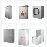 Boîte de distribution intégrée en acier inoxydable triphasée résistante aux intempéries pour systèmes électriques résidentiels