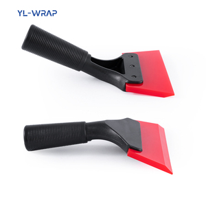 Racloir professionnel en caoutchouc personnalisé pour habillage de voiture, grattoir à eau pour vitres, <span class=keywords><strong>kit</strong></span> d'outils de teinture - Product Image 3