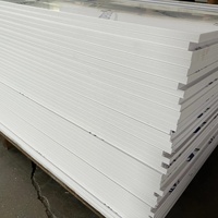Plaque de mousse PVC blanche en gros pour armoire de salle de bain, panneau PVC résistant à l'humidité