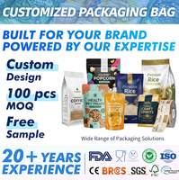 Op maat bedrukte logo Mylar zakjes 3,5g 7g 14g 28g Cali Packs geurdicht hersluitbaar met ritssluiting digitale print exotische staande pouch