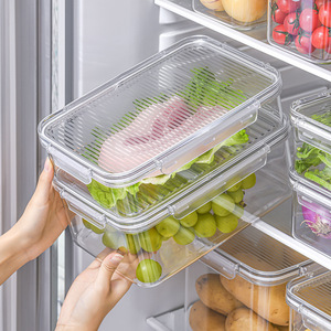 OWNSWING Fridge Organizer <strong>Bins</strong> Home Organization Clear <strong>Plastic</strong> Refrigerator Organizer <strong>Bins</strong> for Food <strong>Storage</strong> Containers - Product Image 4