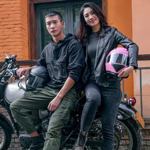 Yeni çift motosiklet kask Off Road bisiklet Motocicleta kasko motokros koruyucu güvenli çarpışma kask