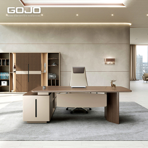 Hiện Đại Sang Trọng Gojo GZ-WPN Giám đốc Điều Hành L-Hình Bàn Modular Thiết Kế Thân Thiện Với Môi Chống Nước Thương Mại Nội Thất Văn Phòng - Product Image 4