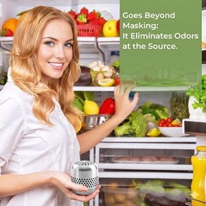 Desodorante para Refrigerador de Acero Inoxidable de Larga Duración |   Eliminador de Olores Ecológico para Refrigerador, Auto y Hogar - Product Image 6