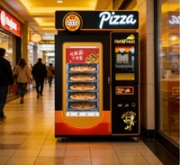 Machine à pizza automatique commerciale entièrement automatique pour la fabrication de pizzas chaudes