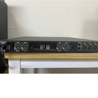 Amplificateur de puissance 4 canaux 1U 4*2500w DSP haute puissance à l'intérieur Amplificateur de classe D avec fonction FIR