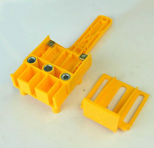 Plantilla de Perforación Estándar <span class=keywords><strong>para</strong></span> Espigas, Guía de Taladro, Sierra de Bolsillo de Plástico, Punzón Autocentrante <span class=keywords><strong>para</strong></span> Carpintería, Localizador de Herramientas - Product Image 3