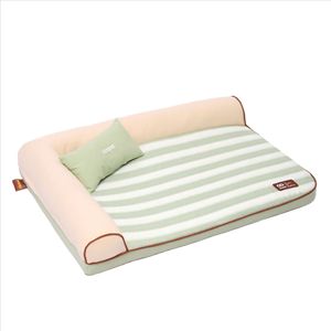 Hoopet Pet Bed Rectangle Cooling Summer Dog Cat Bed With Neck Support Washable Polyester Fiber Fill - Product Image 2