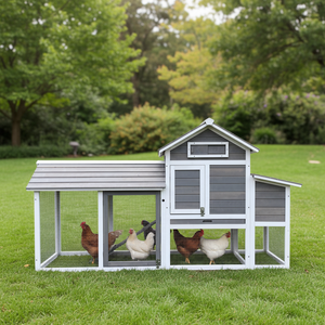 SDC035 Vente en gros de poulaillers en bois de luxe personnalisés, imperméables, pour poules pondeuses, respectueux de l'environnement - Product Image 2