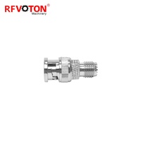 Adaptador Coaxial RF de Conector de Antena BNC Macho a Mini UHF Hembra, Suministro de Fábrica al por Mayor