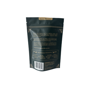 Impresión personalizada 4oz Embalaje de té Bolsas de plástico Mylar de grado alimenticio Cremallera resellable Bolsa de pie para té <span class=keywords><strong>Chai</strong></span> Black Powder - Product Image 2