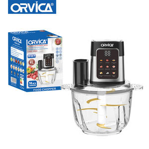 Máquina Trituradora de Carne con Pantalla Táctil, 1800W, Recipiente de Vidrio, para Preparar Fufu y Triturar Ñame, Picadora de Alimentos Digital - Product Image 4