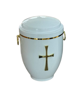 UD03 고품질 금속 합금 장례용 유골함 장식 도매 장미 장식 (유골함용) - Product Image 3