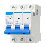 Fabricante Chino, Venta Profesional de Interruptores de Circuito Miniatura Eléctricos CHNT CHINT Mcb, 16a 63a 220v 1P 2P 3P 4P Disyuntor