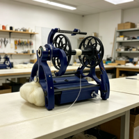 Mini moulin à fil électrique à vitesse réglable pour la fabrication de fil de laine, machine domestique pour la fabrication de fil, vente en gros pour les magasins d'artisanat